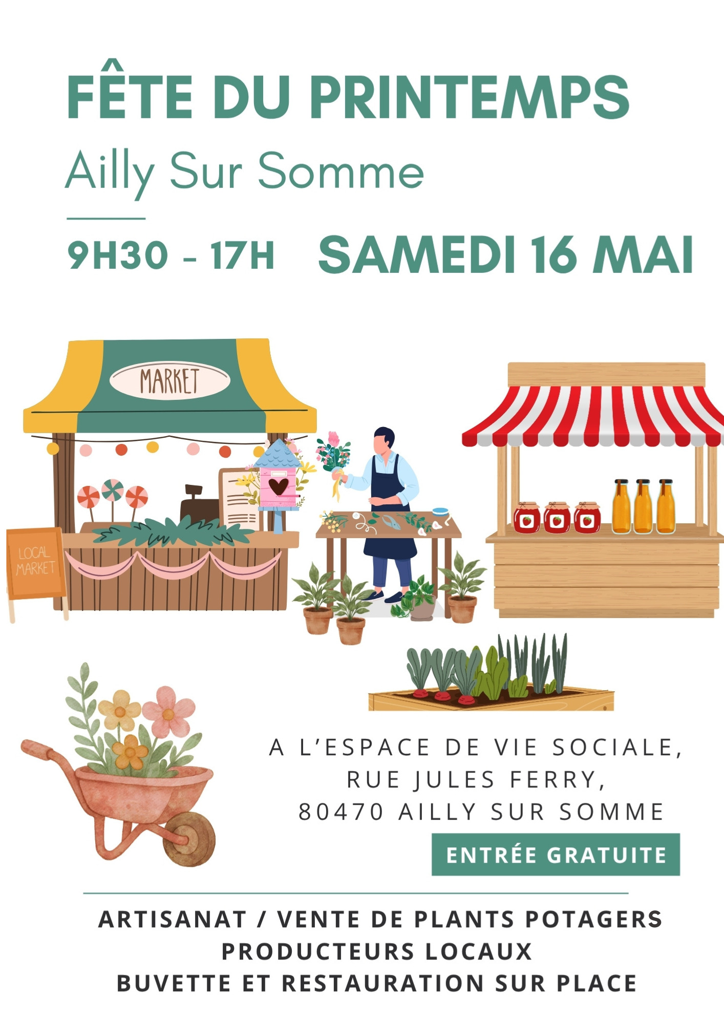 fête du printemps - ®MairieAillysurSomme