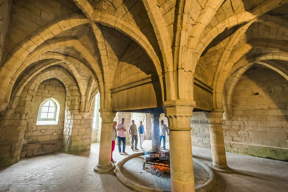 Ruines de l'abbaye Notre-Dame de Longpont. C'est une