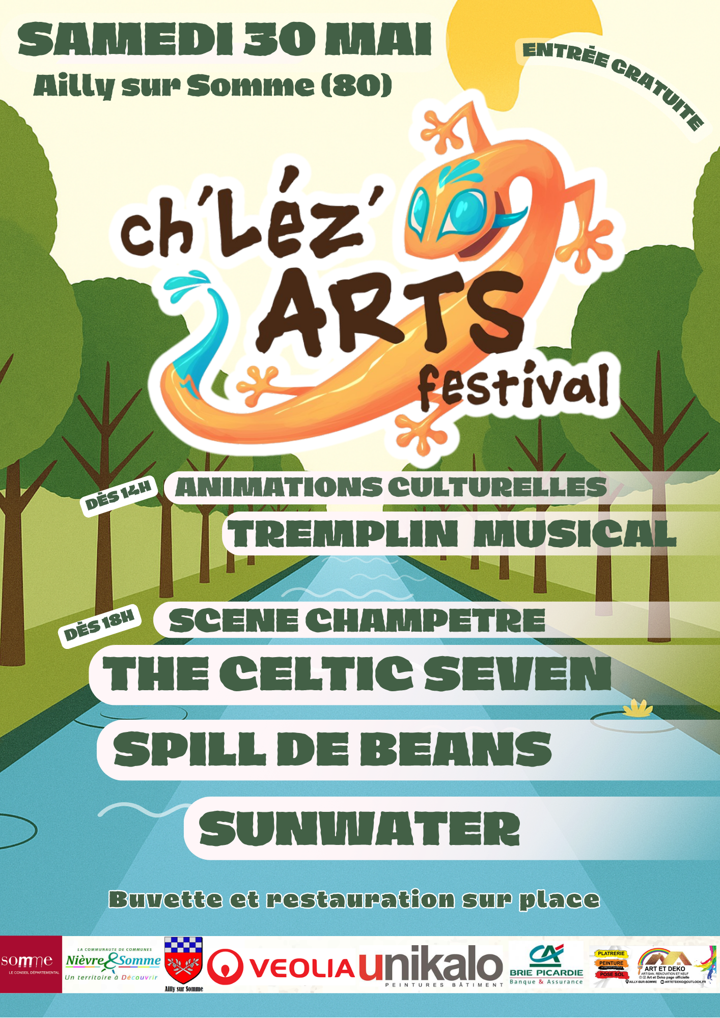 CH'LEZ'ARTS AFFICHE 2026 - 1 - ®Ch'Lez'arts