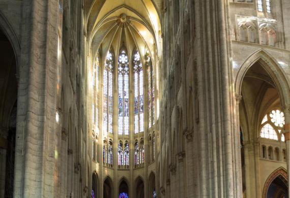 Le choeur de la cathedrale St-Pierre de Beauvais
