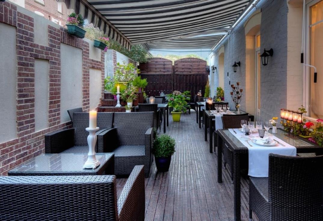 VillaAultia Hotel_patio_Ault_Somme_Picardie