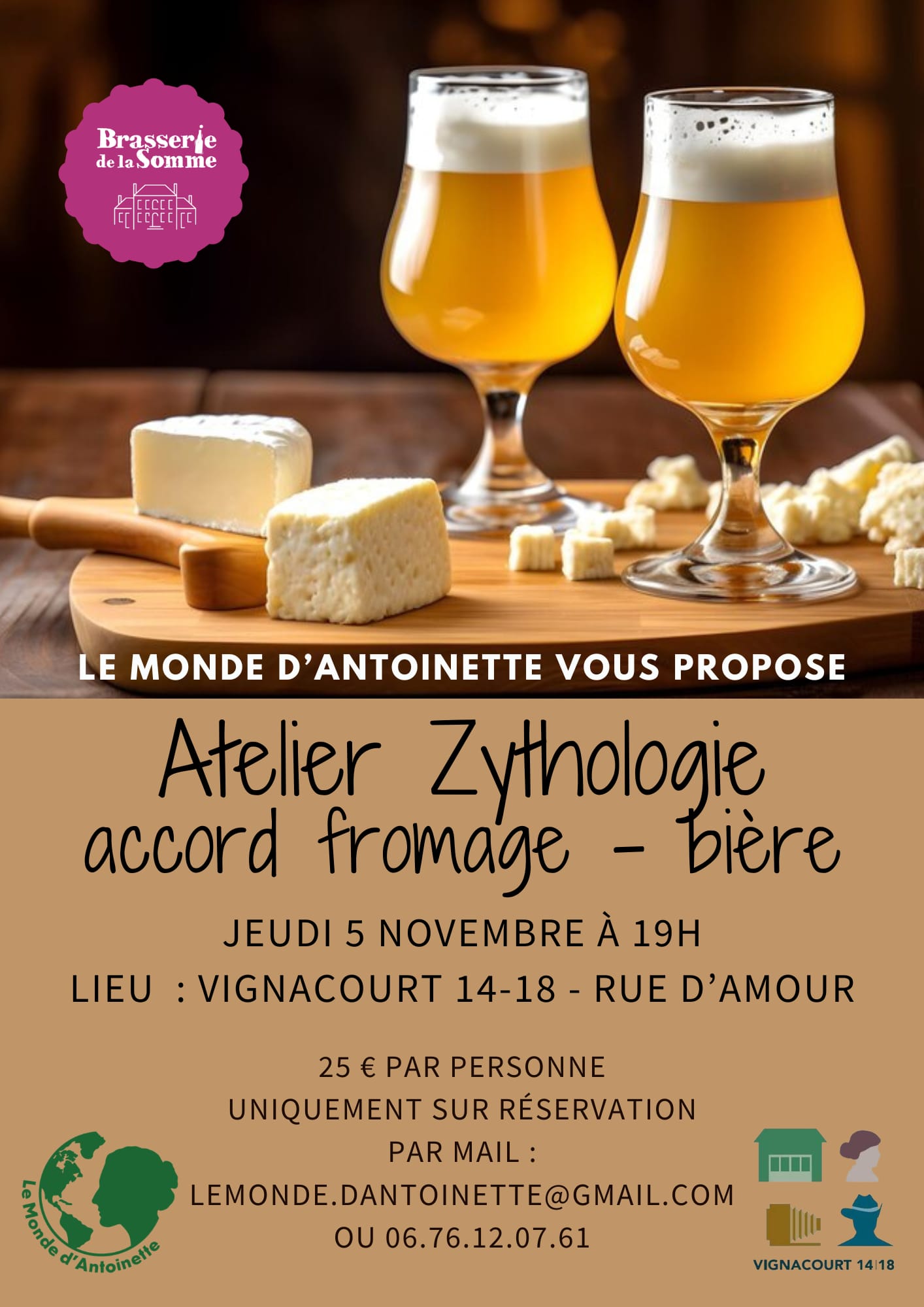 atelier zythologie  - le monde d'antoinette