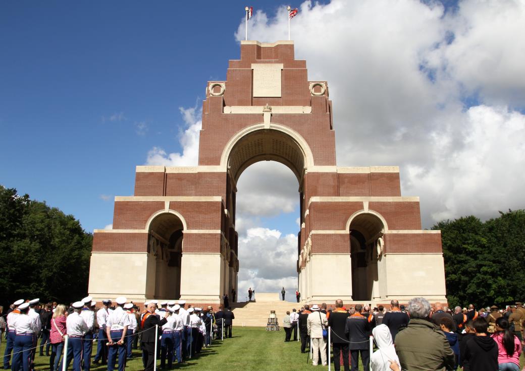 Thiepval - 1st July 2022 - Ceremony