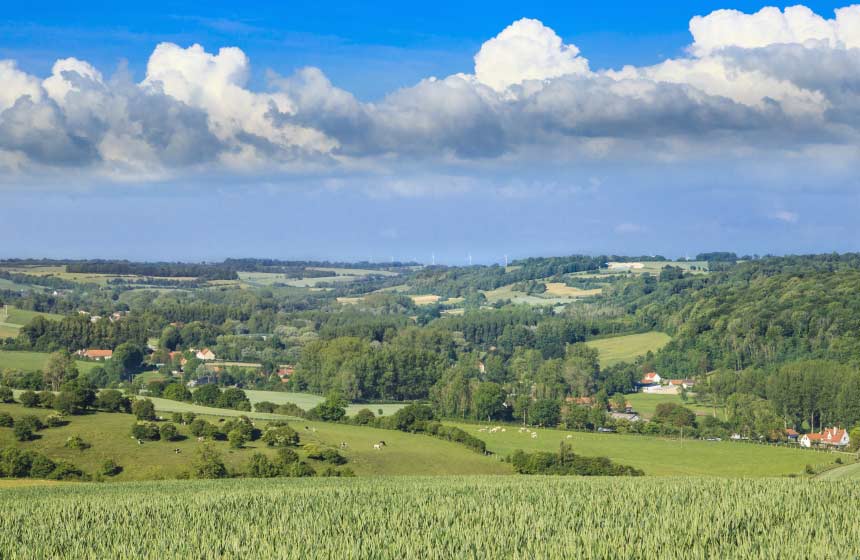 Ferme-du-Vert hotel ‒ just slightly inland from the stunning Opal Coast ‒ nestles in Northern France’s rich rolling countryside