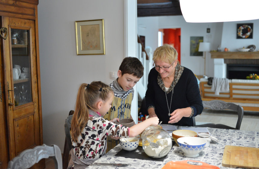 French patisserie lessons at Les Hauts de Pierrefonds bed and breakfast in Northern France