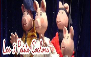 Atelier musical des marionnettes : “les trois petits cochons” et “le petit  chaperon rouge”.