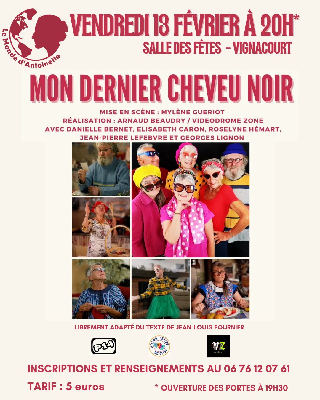 Mon Dernier Cheveu Noir - ®LeMondedAntoinette