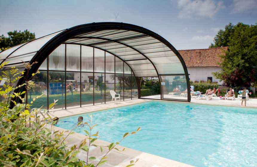 Ferme des Aulnes is one of Northern France's campsites with pool