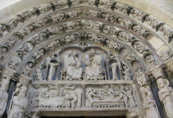 Portail ouest de la cathédrale de Senlis