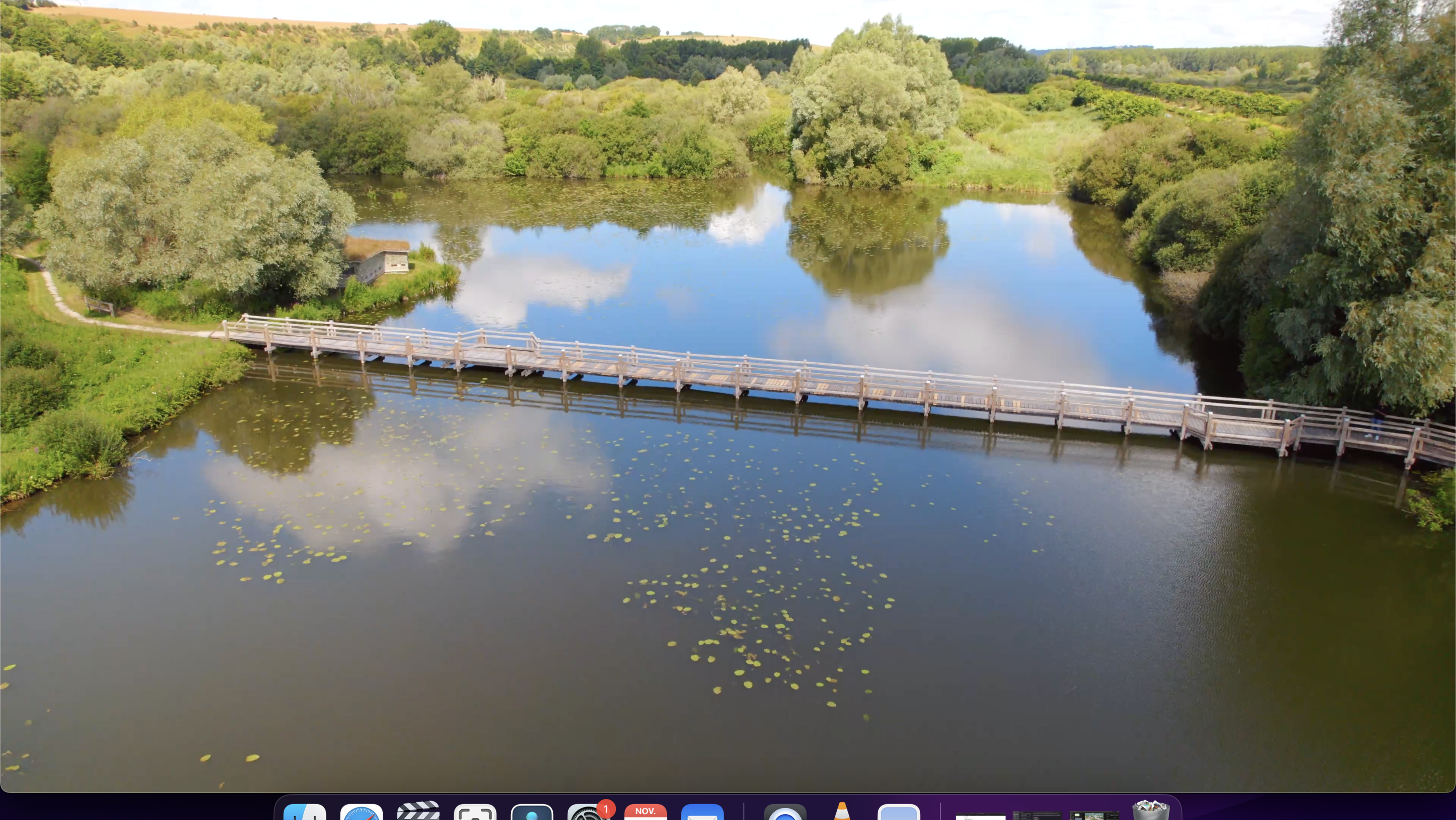 Le marais des Cavins Drone - @OTNS