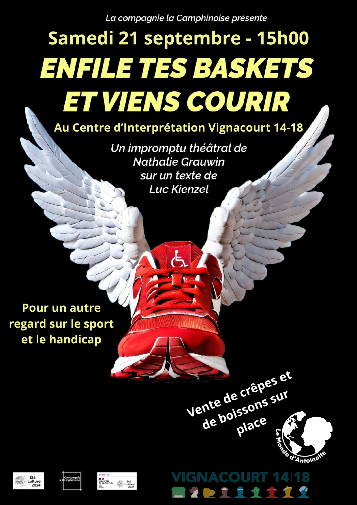 spectacle enfile tes baskets - Vignacourt 14 18