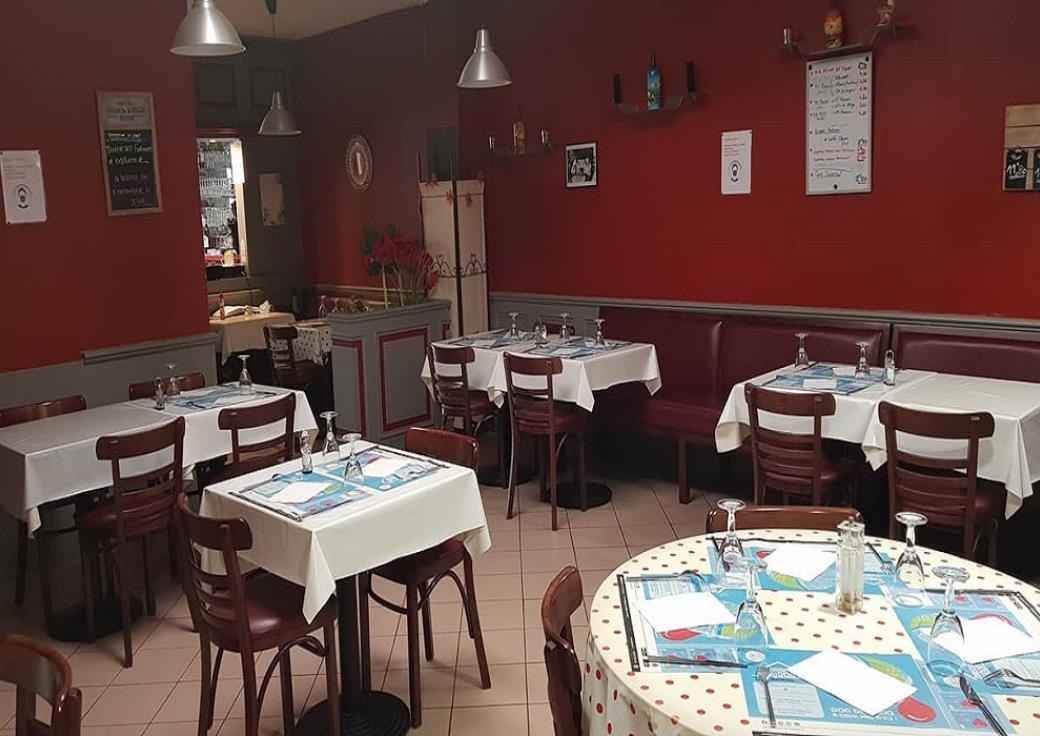 Au resto d'Isa