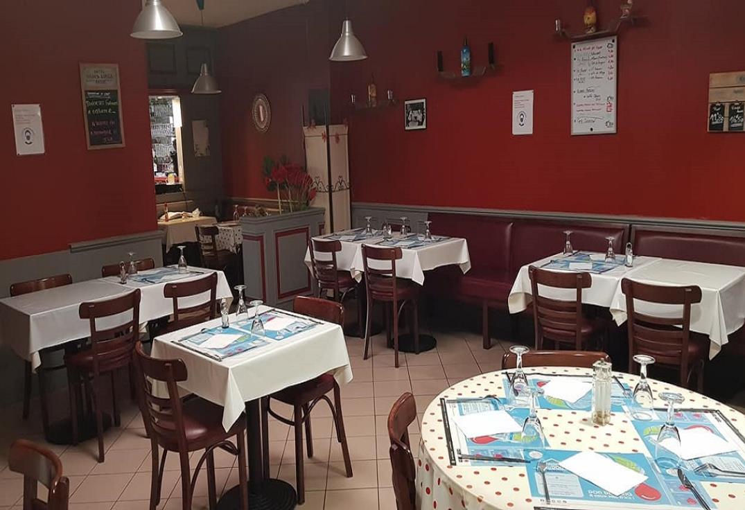 Au resto d'Isa