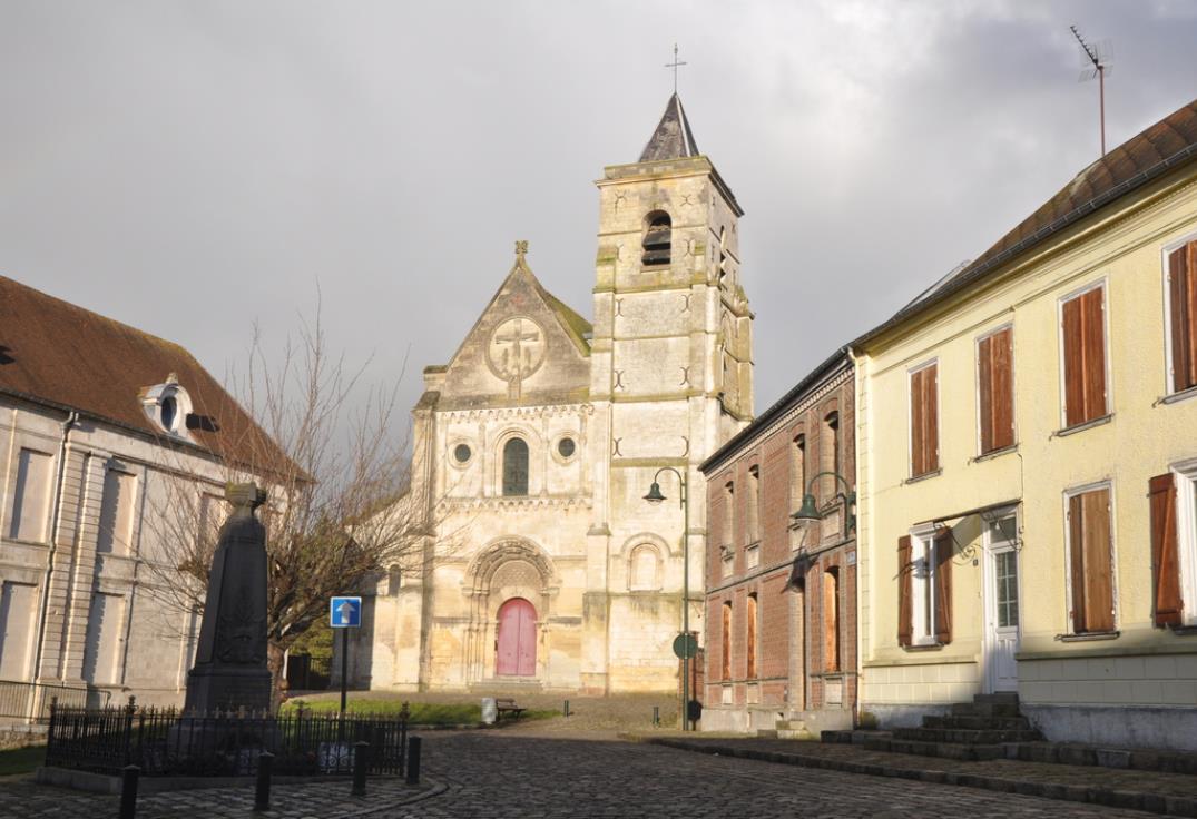 Eglise abbatiale Berteaucourt les Dames