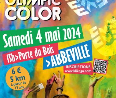 Run olympic color Le 4 mai 2024