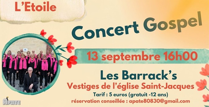 concert gospel l'étoile - @APATE