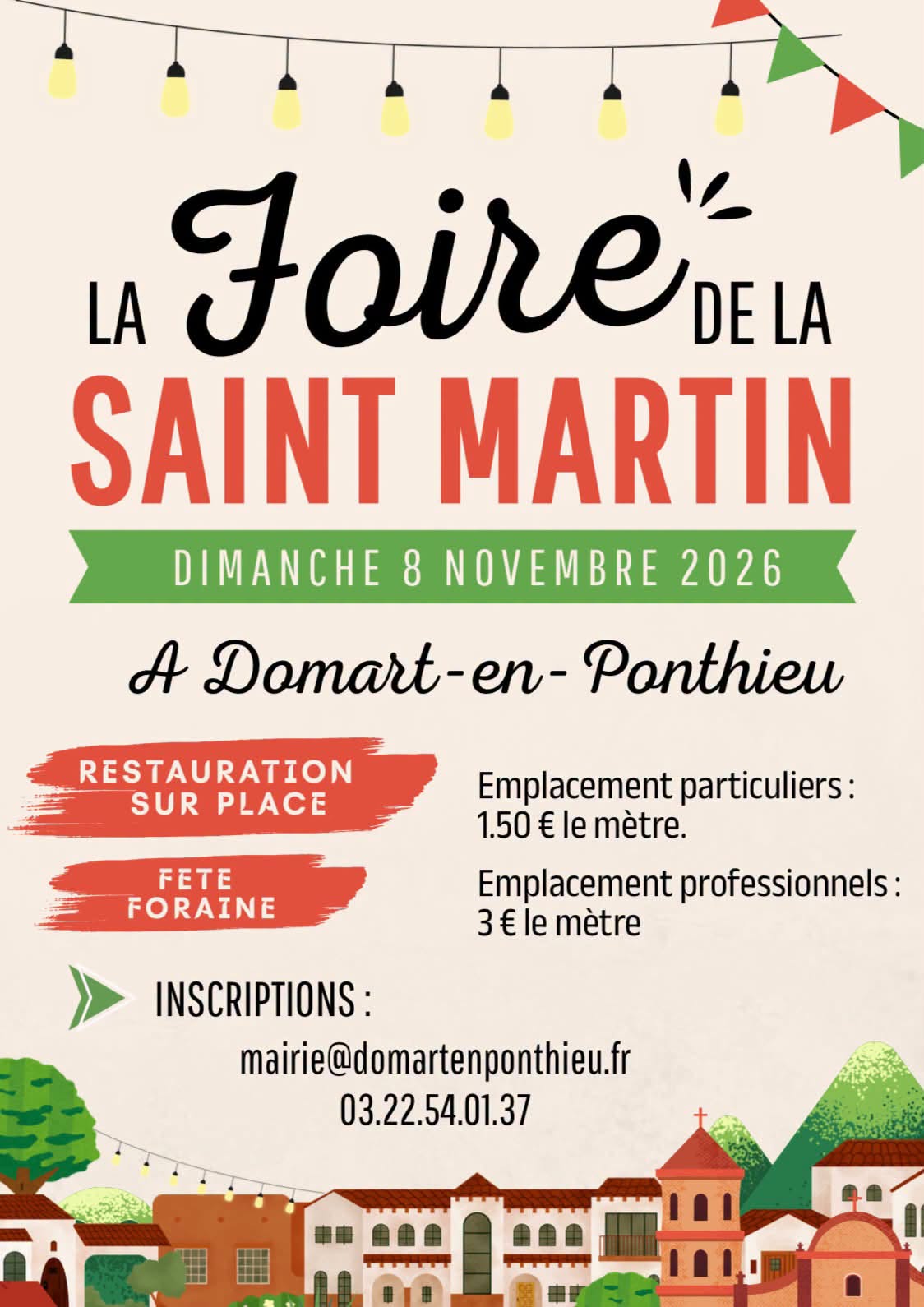 foire domart - domart en ponthieu 