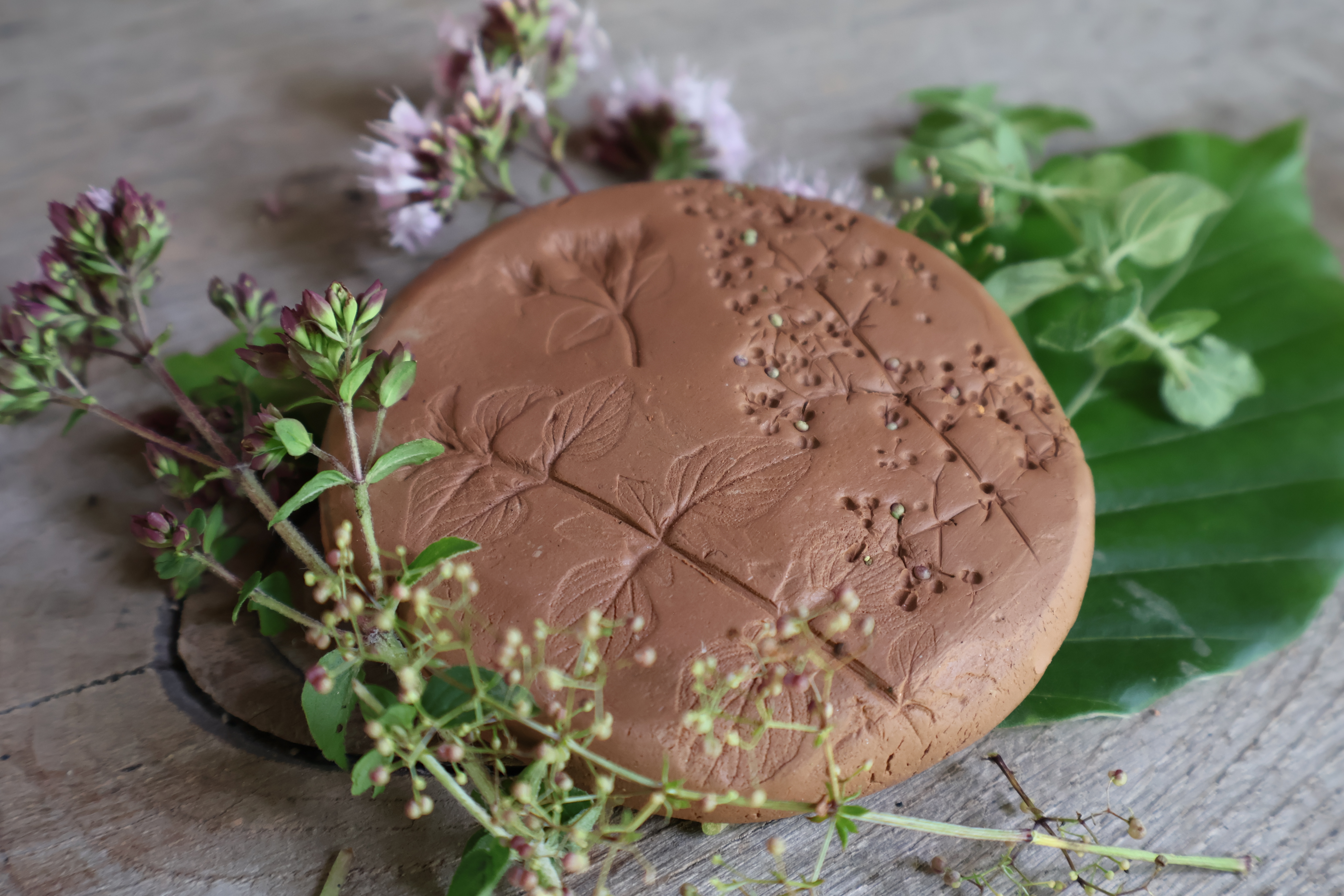 impression_fleurie_argile - ®Samara