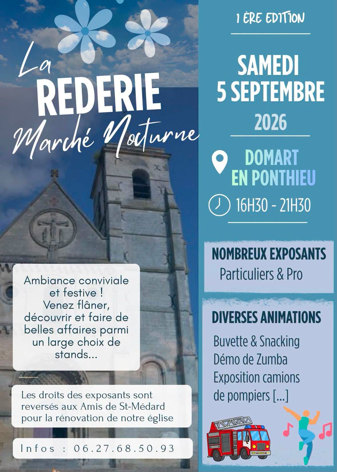 marché nocturne domart - @mairie domart 