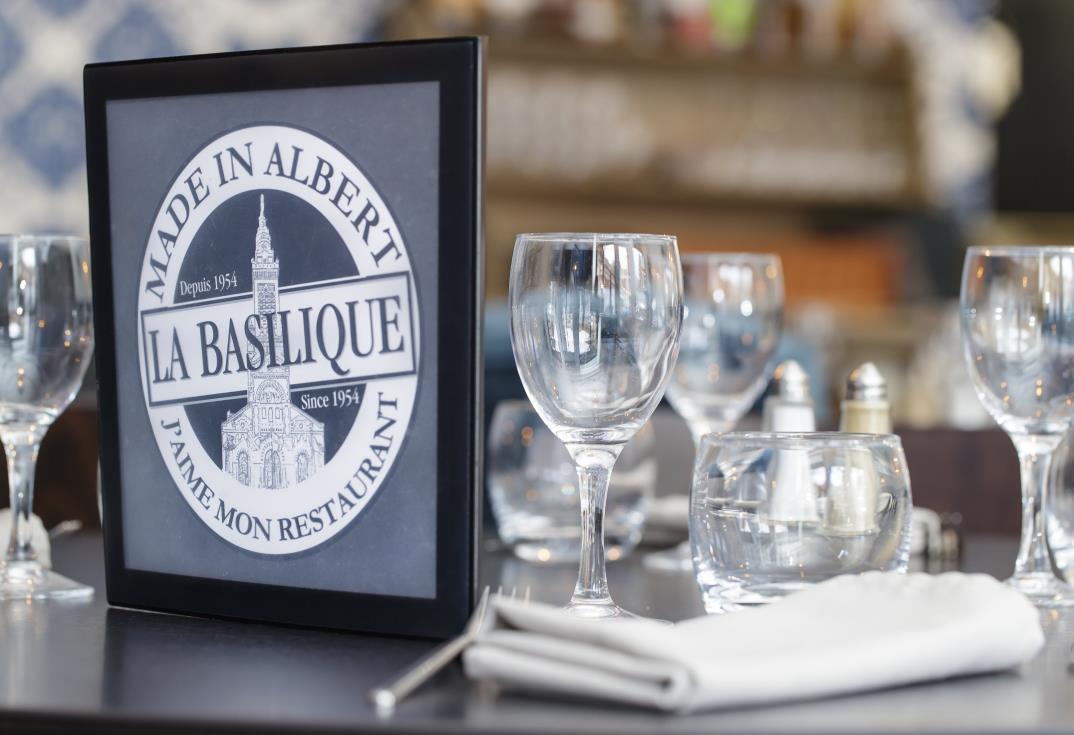 la basilique, hôtel restaurant, Logis, Albert