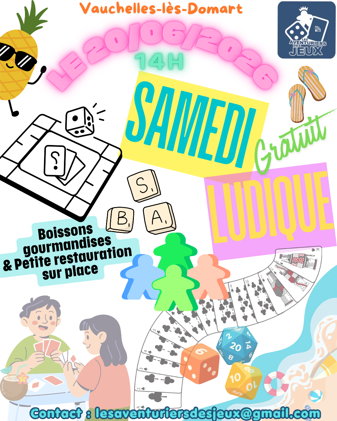 samedi ludique - ®LesAventuriersDesJeux